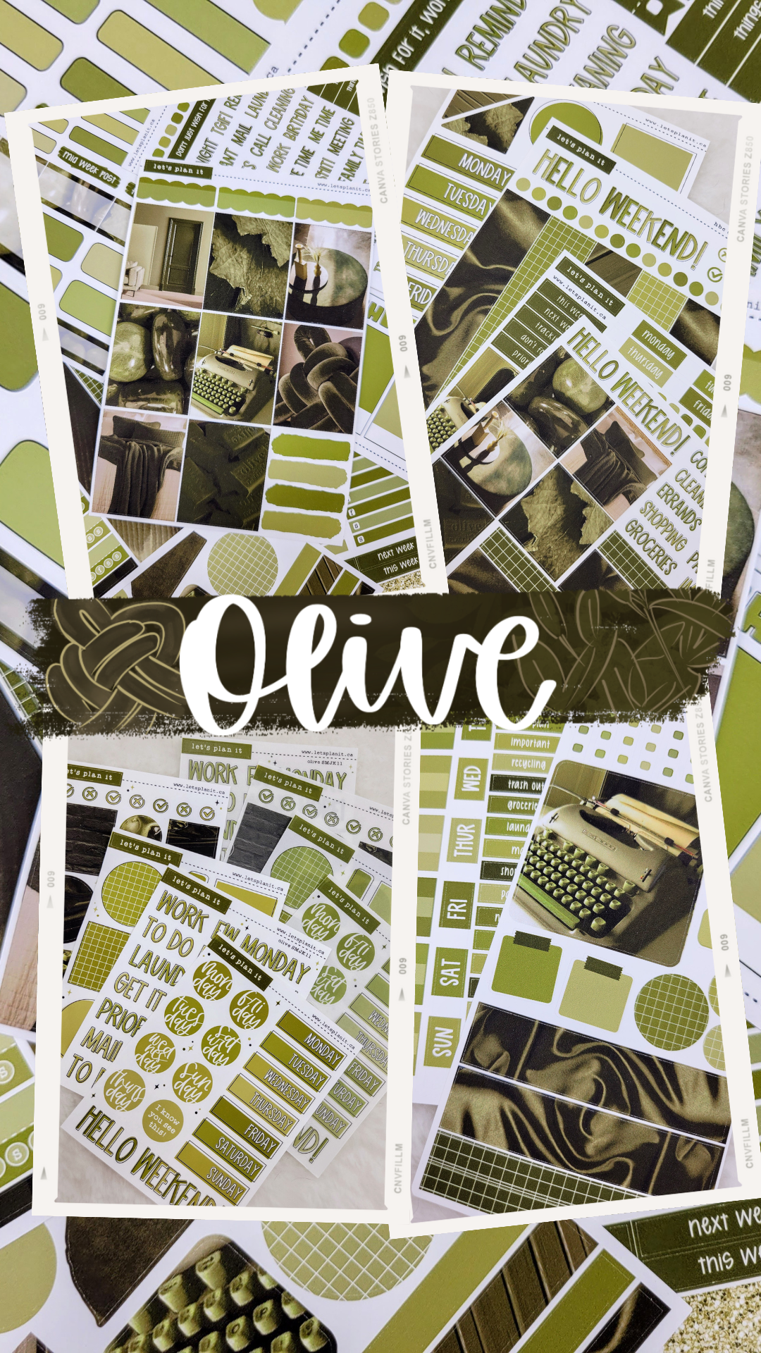 OLIVE COLLECTION | Weekly Kits