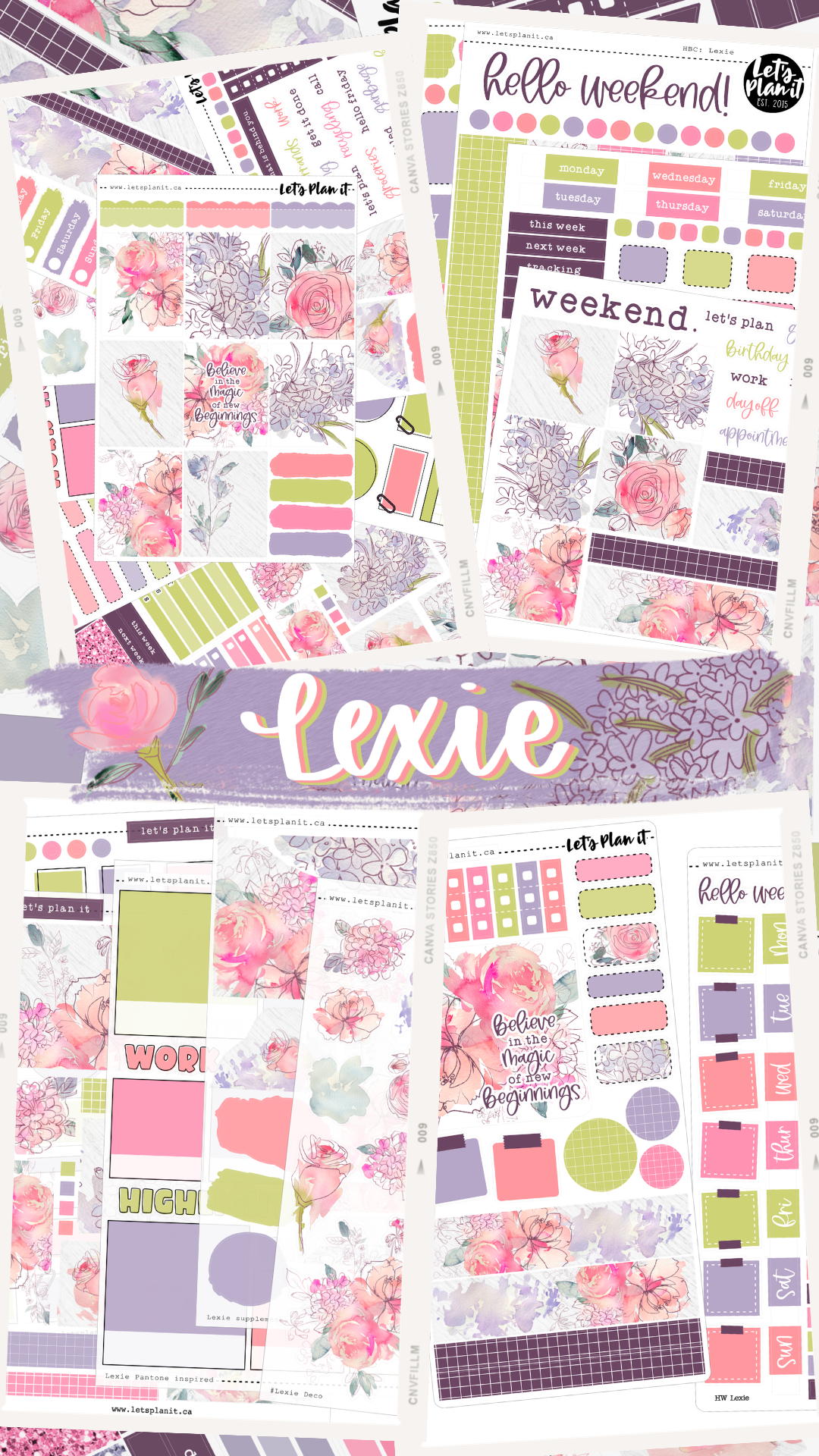 LEXIE COLLECTION | Weekly Kits