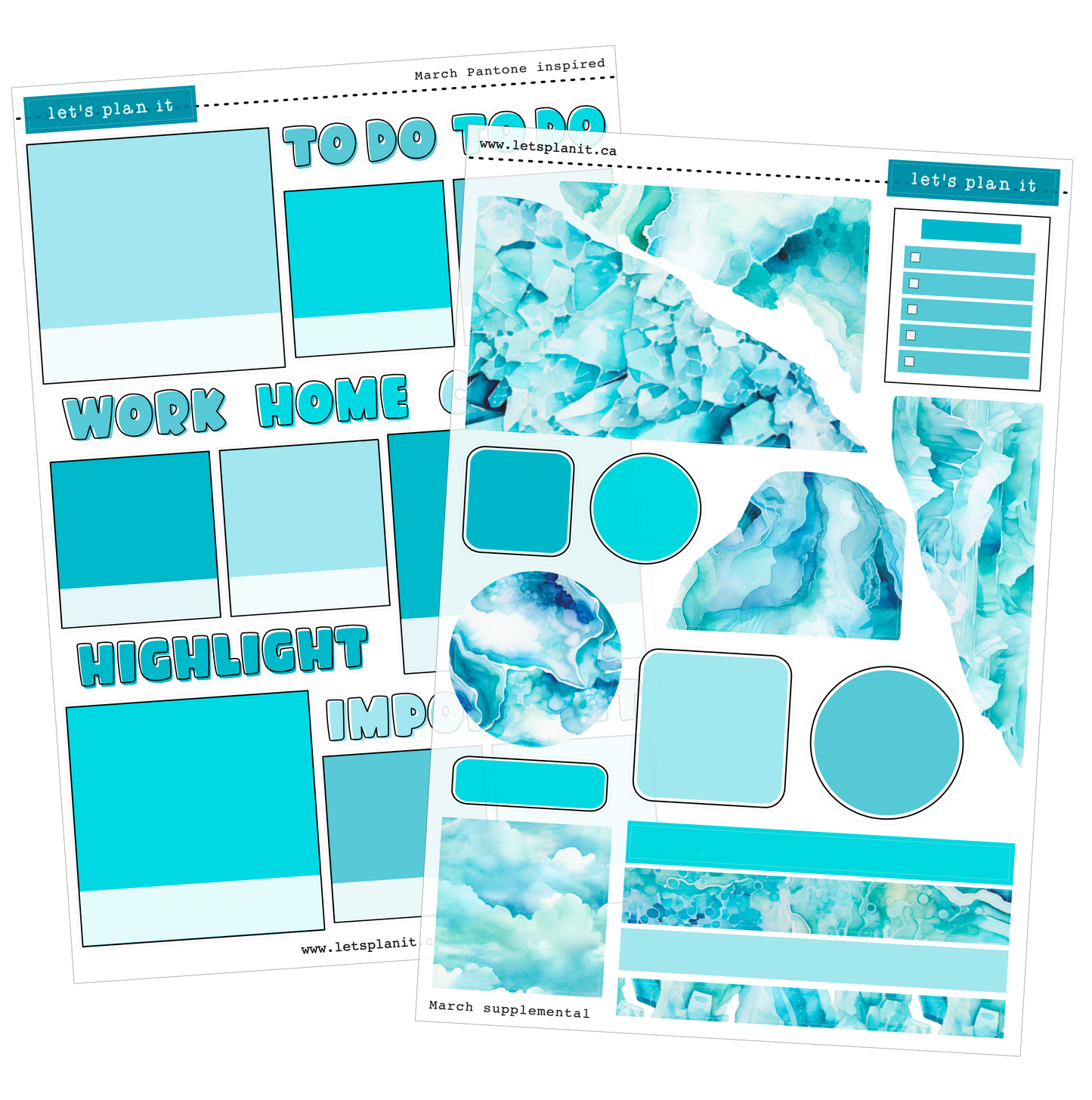 BIRTHSTONE COLLECTION | March | Weekly Kits