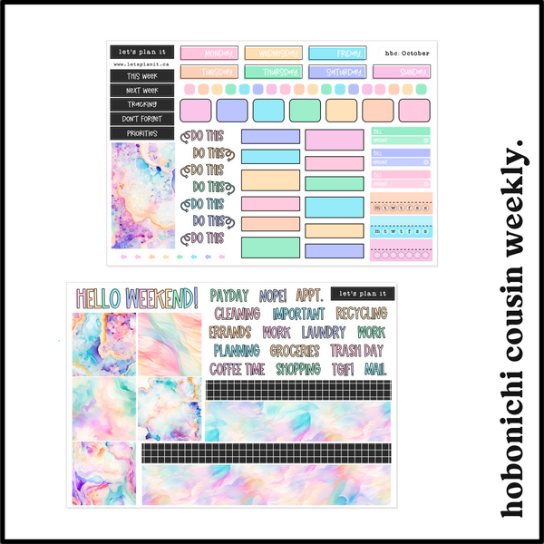 BIRTHSTONE COLLECTION | October | Weekly Kits