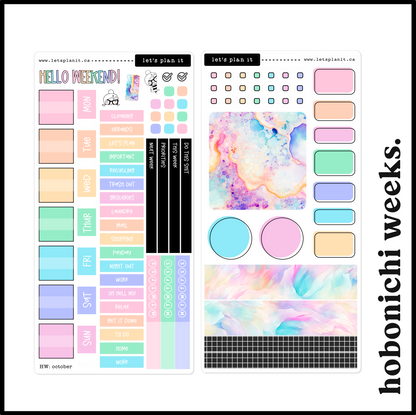 BIRTHSTONE COLLECTION | October | Weekly Kits