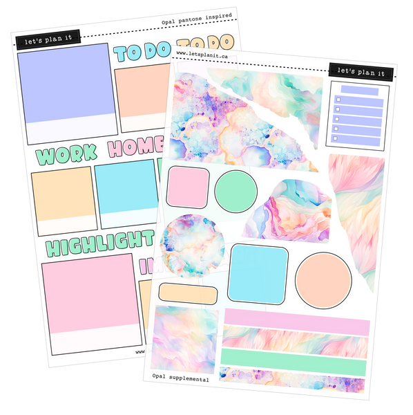 BIRTHSTONE COLLECTION | October | Weekly Kits