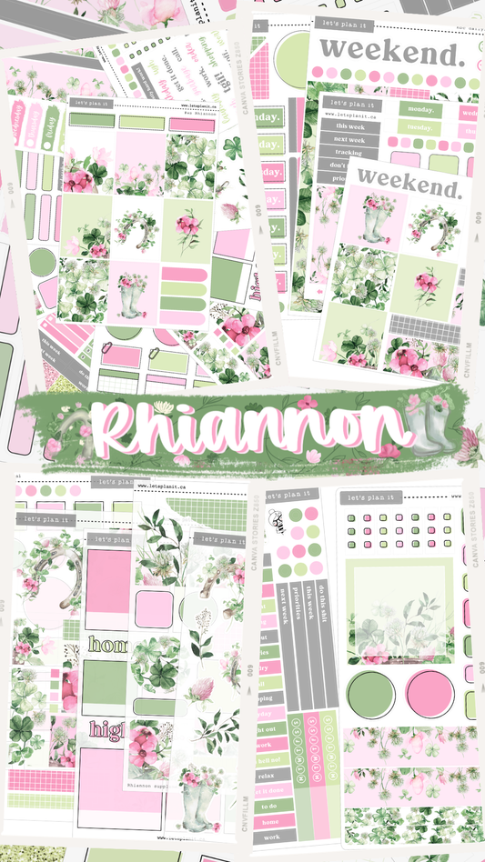 RHIANNON COLLECTION | Weekly Kits