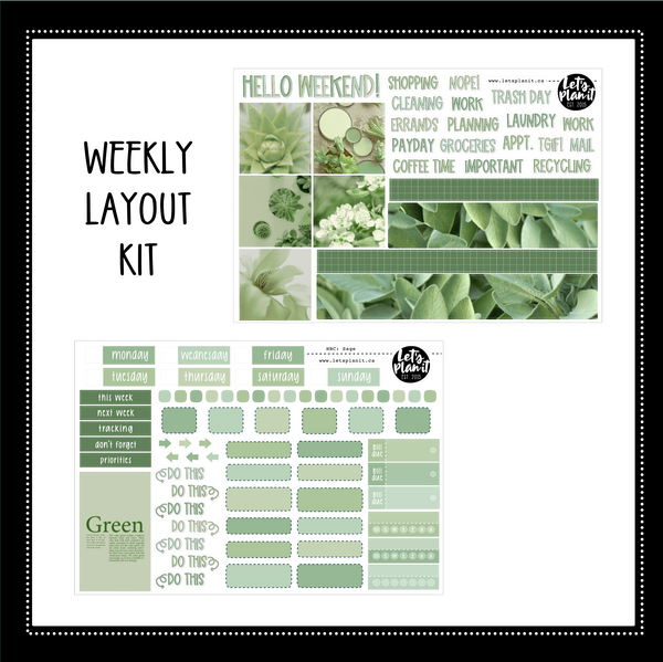 SAGE COLLECTION | Weekly Kits