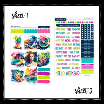 -- CAPRI COLLECTION | Weekly Kits