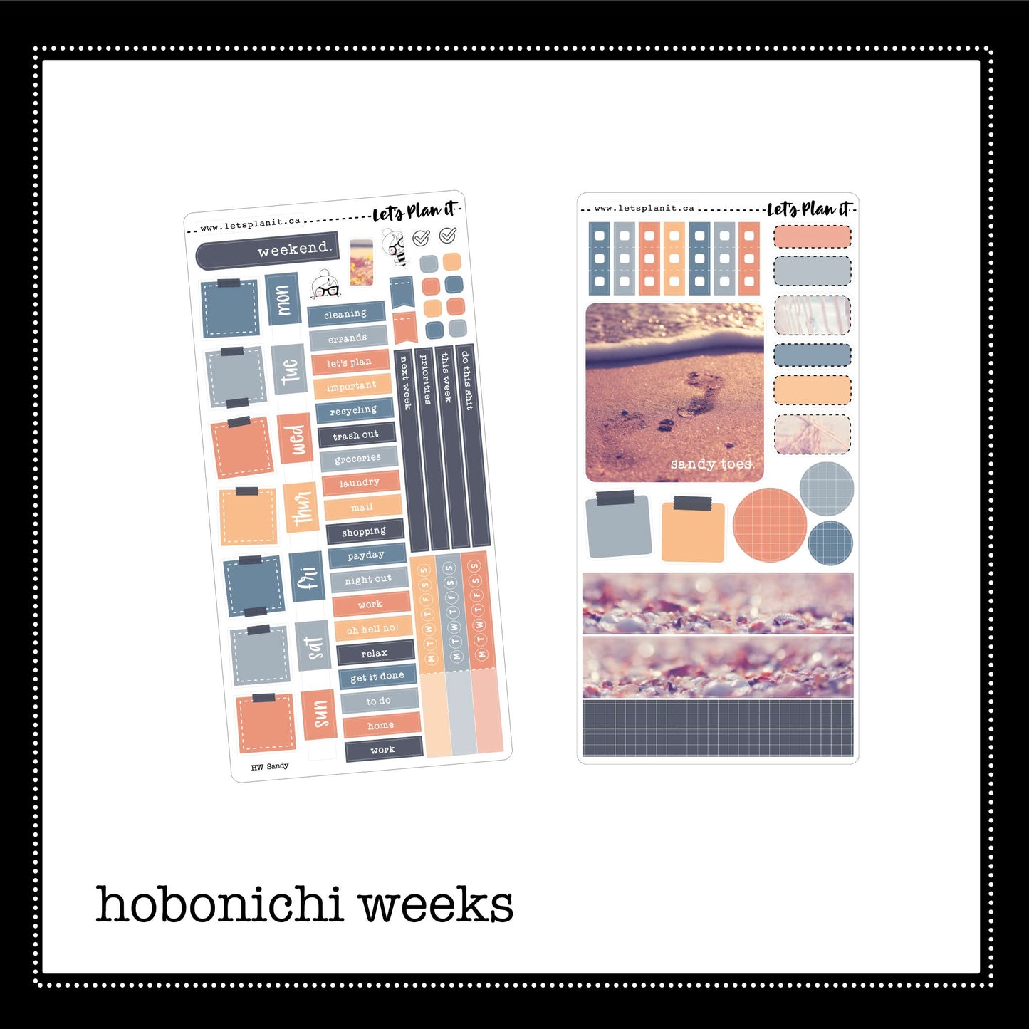 -- SANDY COLLECTION | Weekly Kits