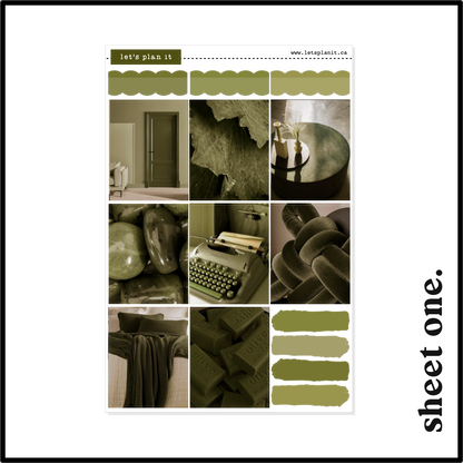 OLIVE COLLECTION | Weekly Kits