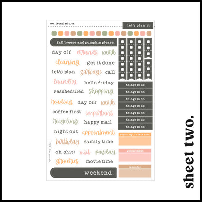 -- SAVANNAH COLLECTION | Weekly Kits