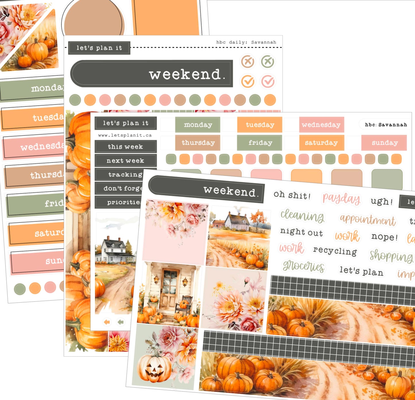 -- SAVANNAH COLLECTION | Weekly Kits