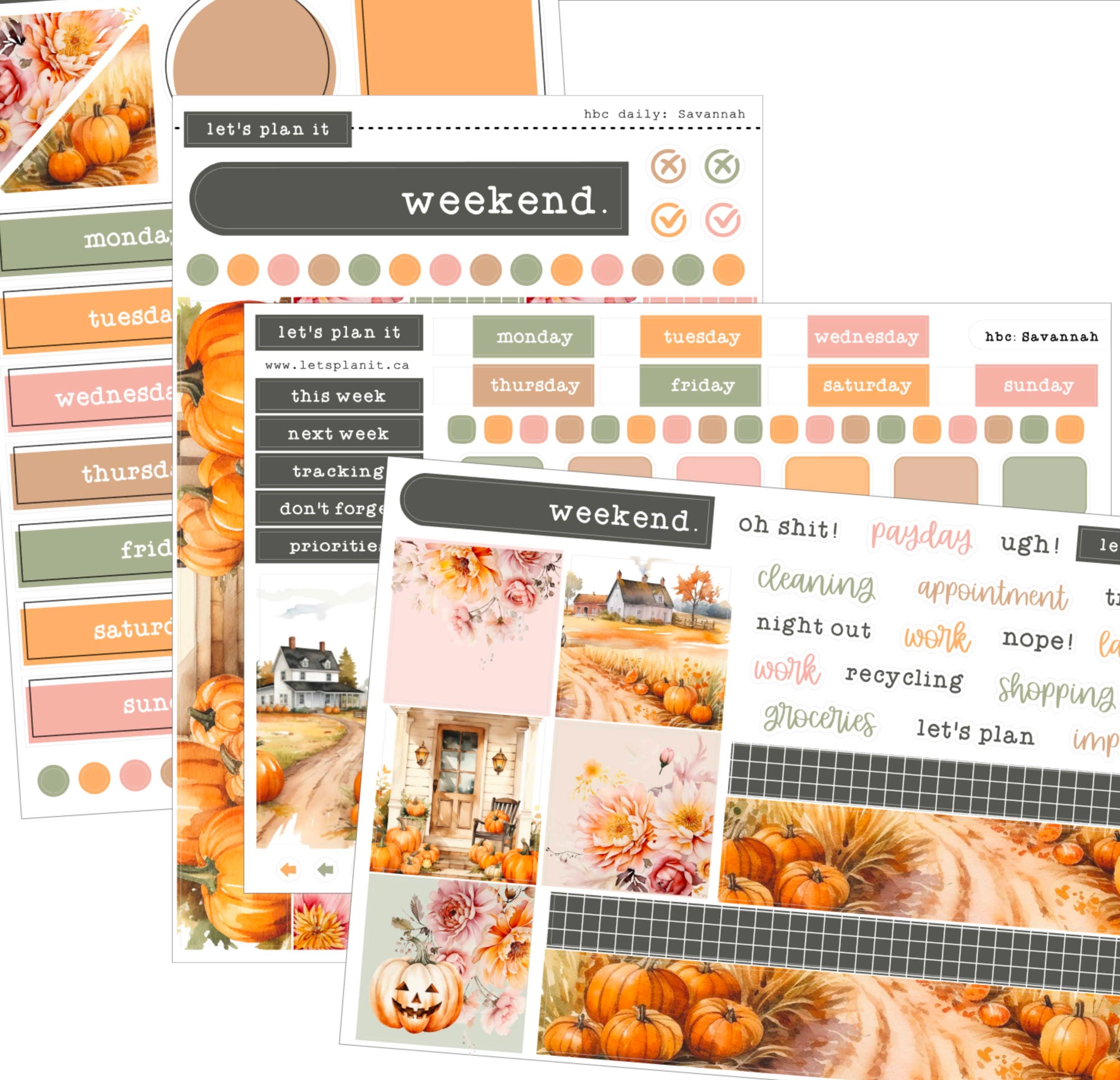 SAVANNAH COLLECTION | Weekly Kits