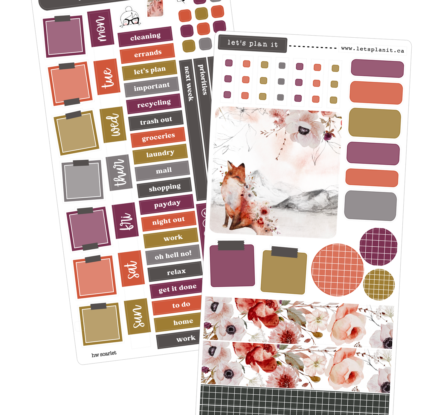 -- SCARLET COLLECTION | Weekly Kits