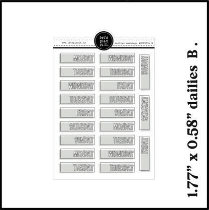 -- NEUTRAL FUNCTIONALS | Daily Date Covers