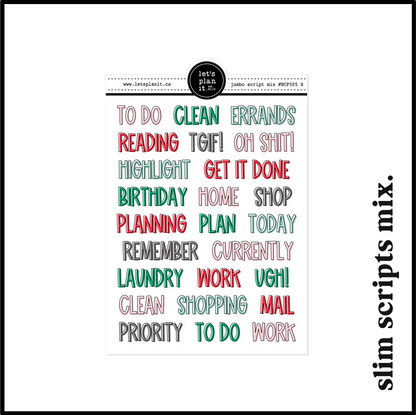 CHRISTMAS FUNCTIONALS | Planning Essentials