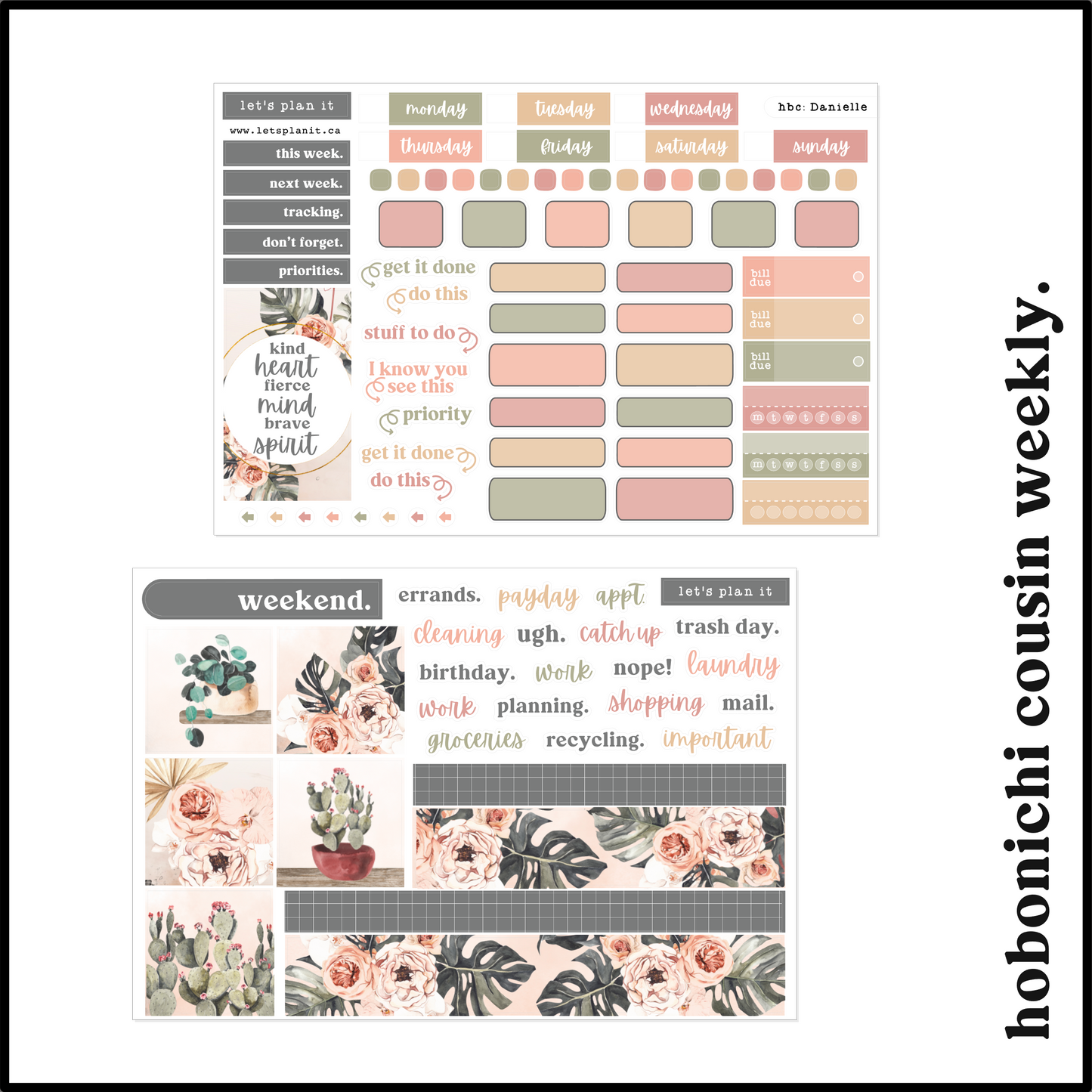 -- DANIELLE COLLECTION | Weekly Kits