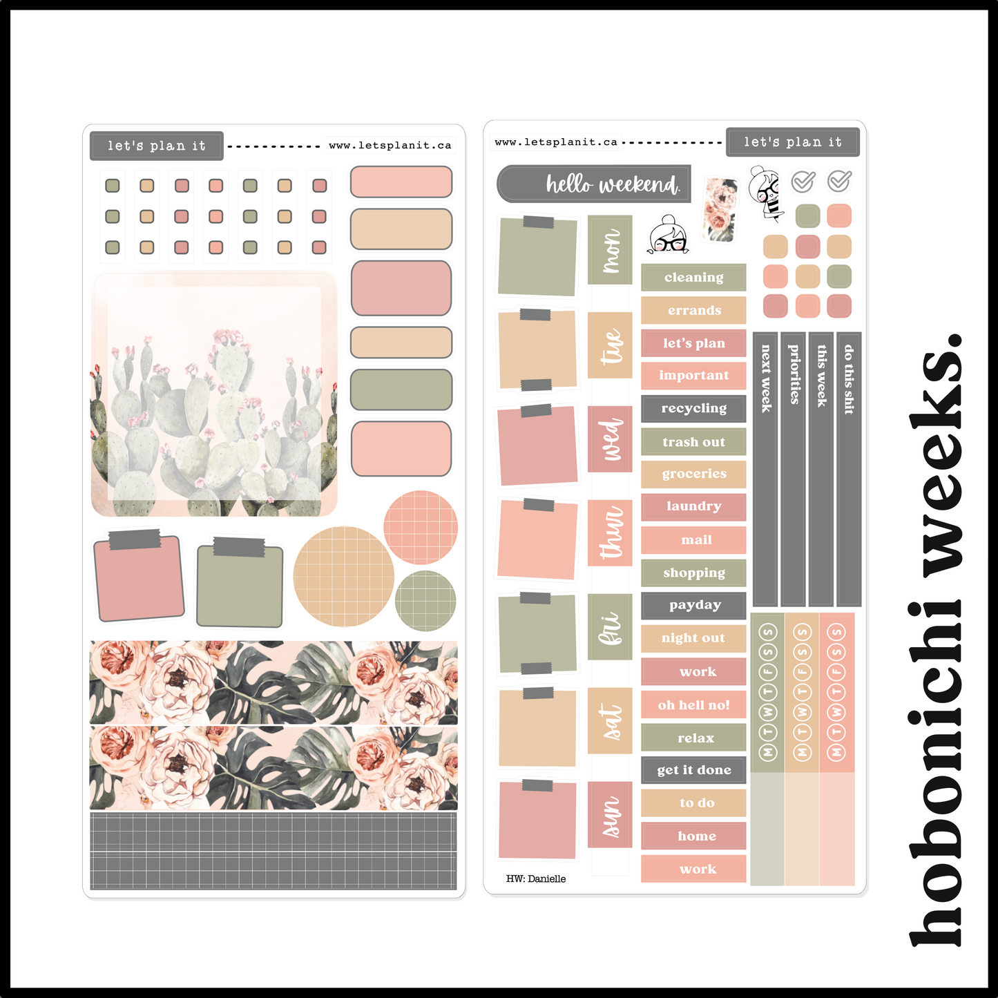 -- DANIELLE COLLECTION | Weekly Kits