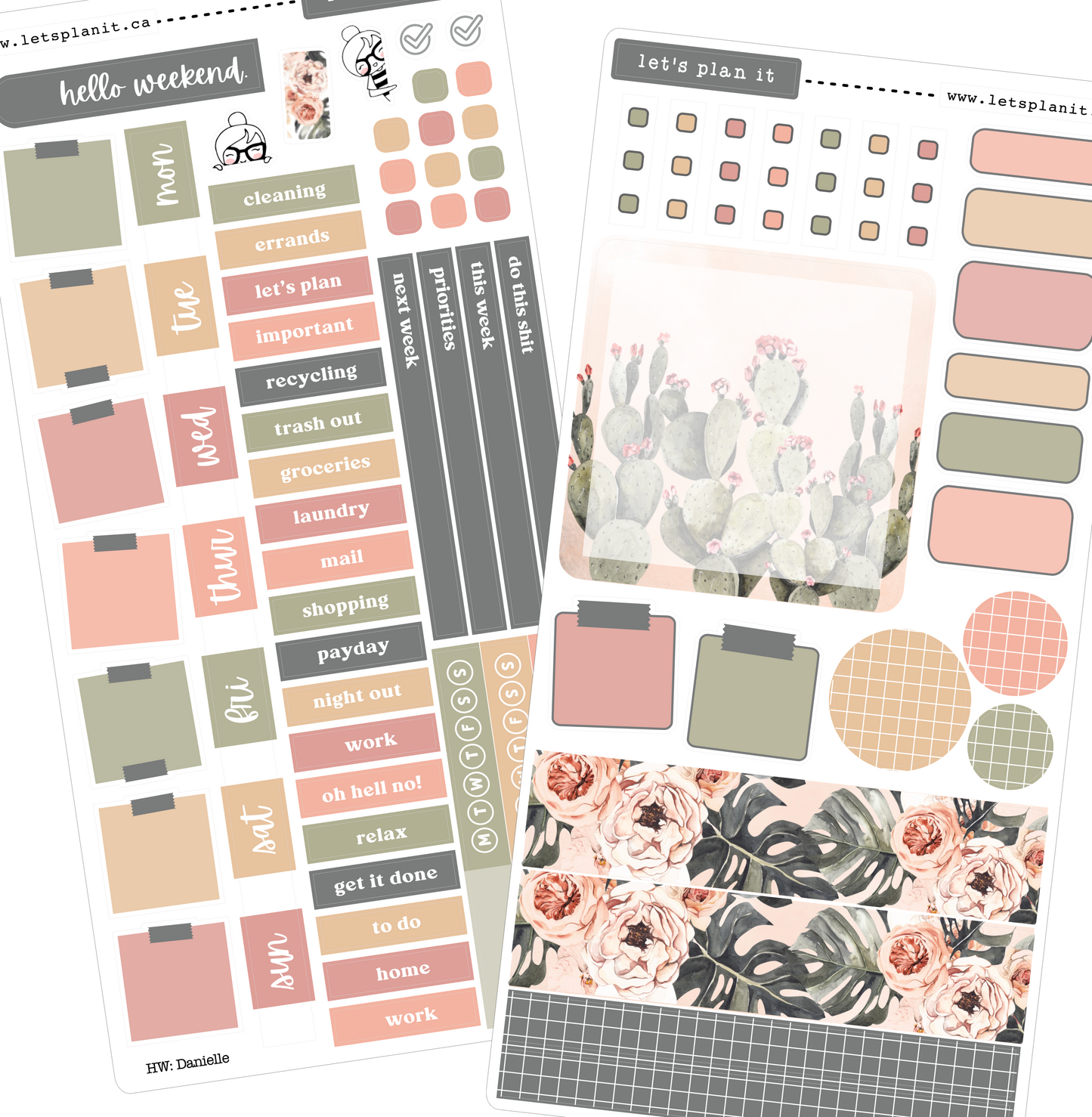 -- DANIELLE COLLECTION | Weekly Kits