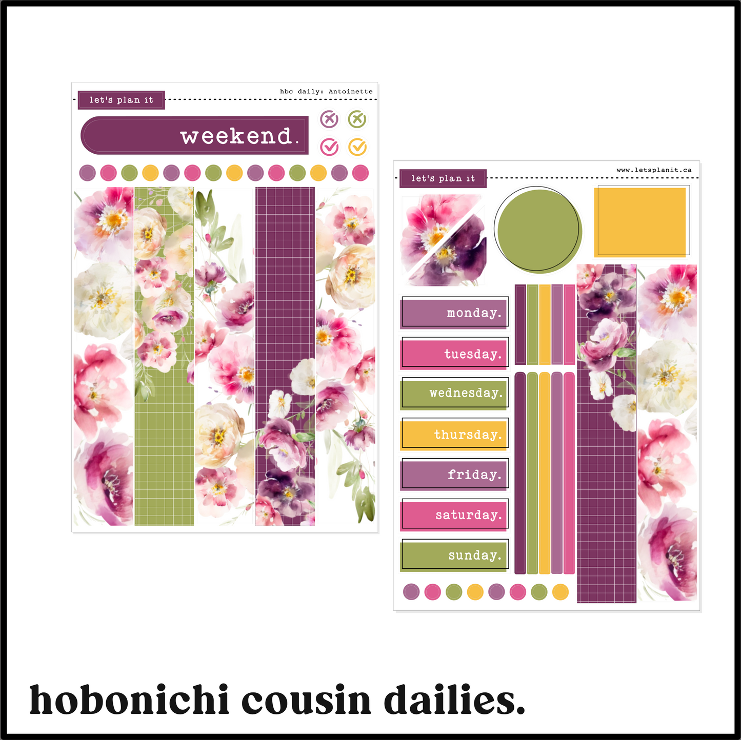 ANTOINETTE COLLECTION | Weekly Kits