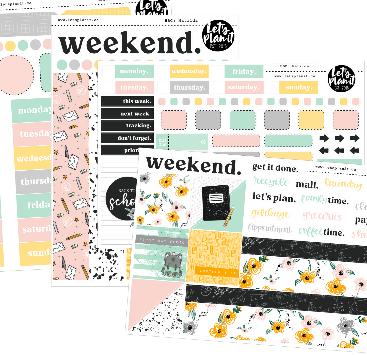 -- MATILDA COLLECTION | Weekly Kits