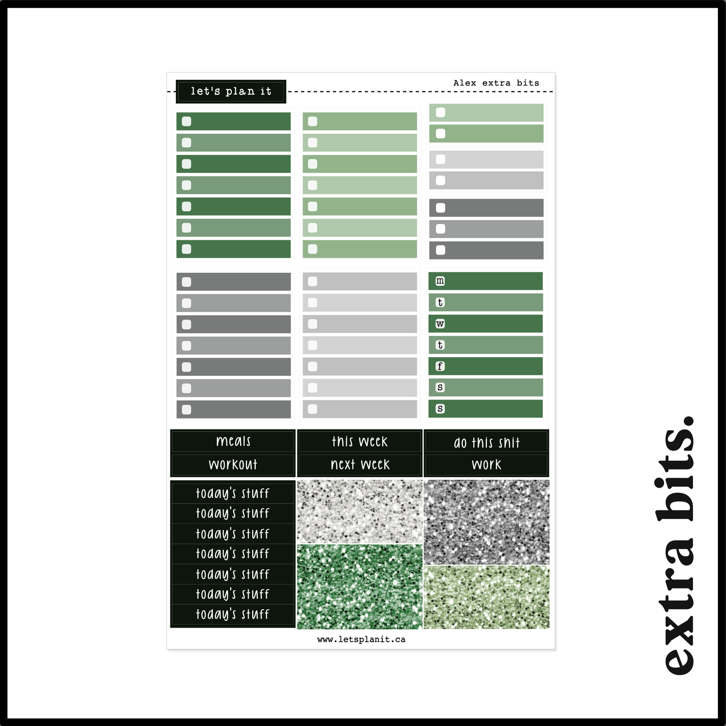 ALEX COLLECTION | Weekly Kits