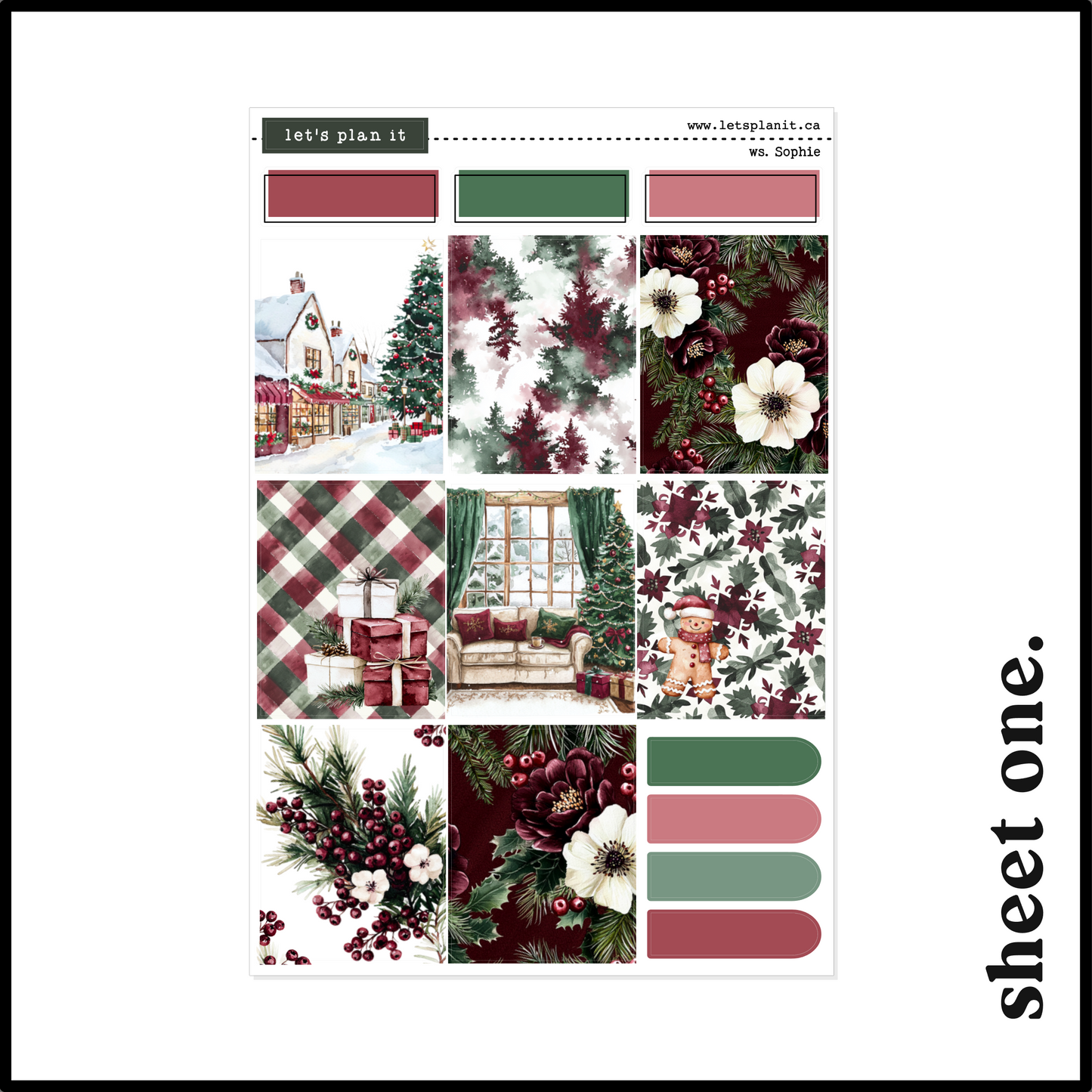 SOPHIE COLLECTION | Weekly Kits