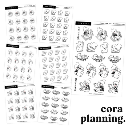Cora | Planning Time | character stickers