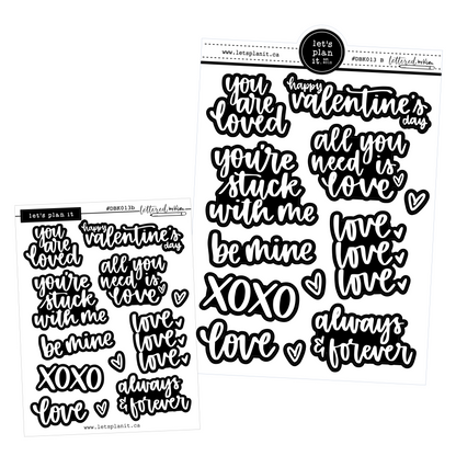 Lettered by Kim - Love/Valentine's Day