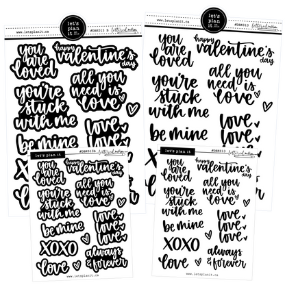 Lettered by Kim - Love/Valentine's Day