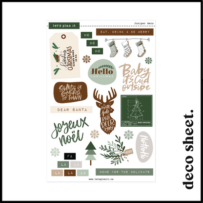 JUNIPER COLLECTION | Weekly Kits