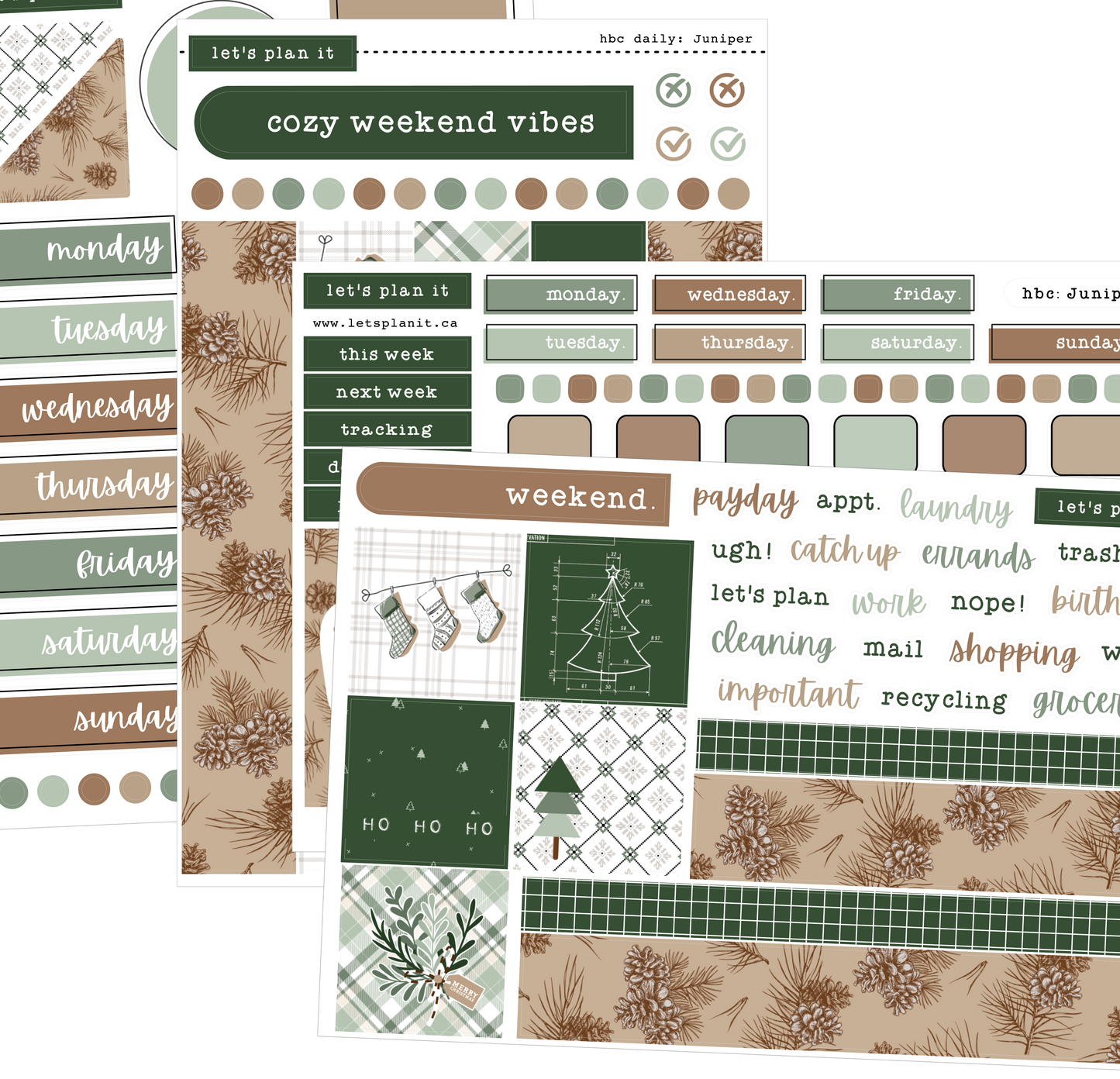 JUNIPER COLLECTION | Weekly Kits