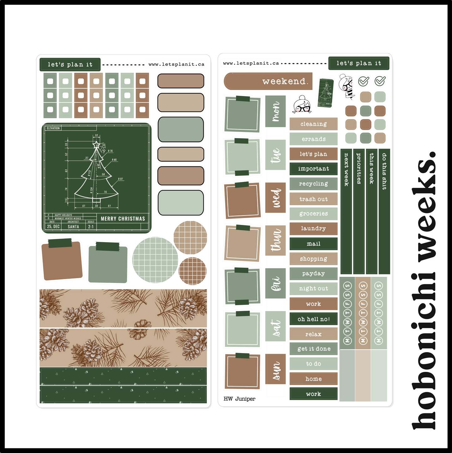 JUNIPER COLLECTION | Weekly Kits