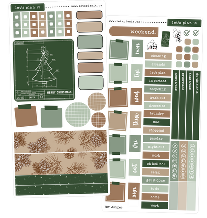 JUNIPER COLLECTION | Weekly Kits