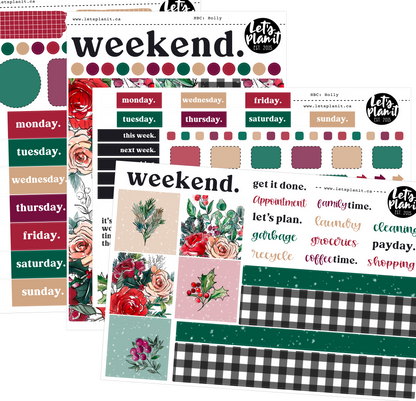 HOLLY COLLECTION | Weekly Kits