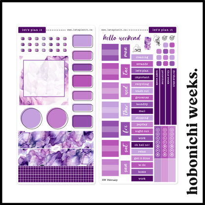 BIRTHSTONE COLLECTION | February | Weekly Kits