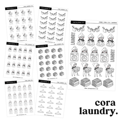 Cora | Laundry | character stickers