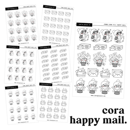 Cora | Happy Mail | character stickers