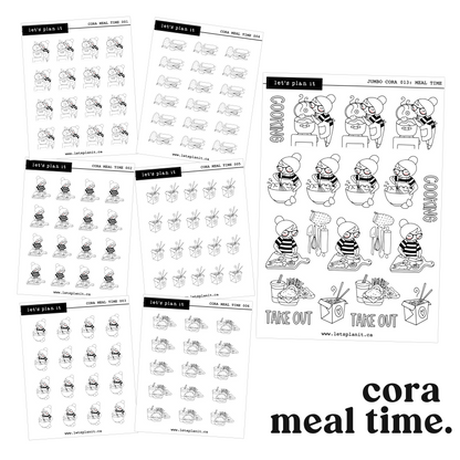 Cora | Meal Time | character stickers