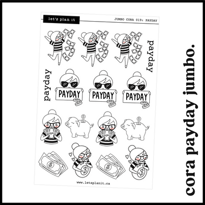 Cora | Payday | character stickers