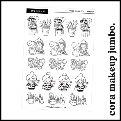 Cora | Makeup | character stickers