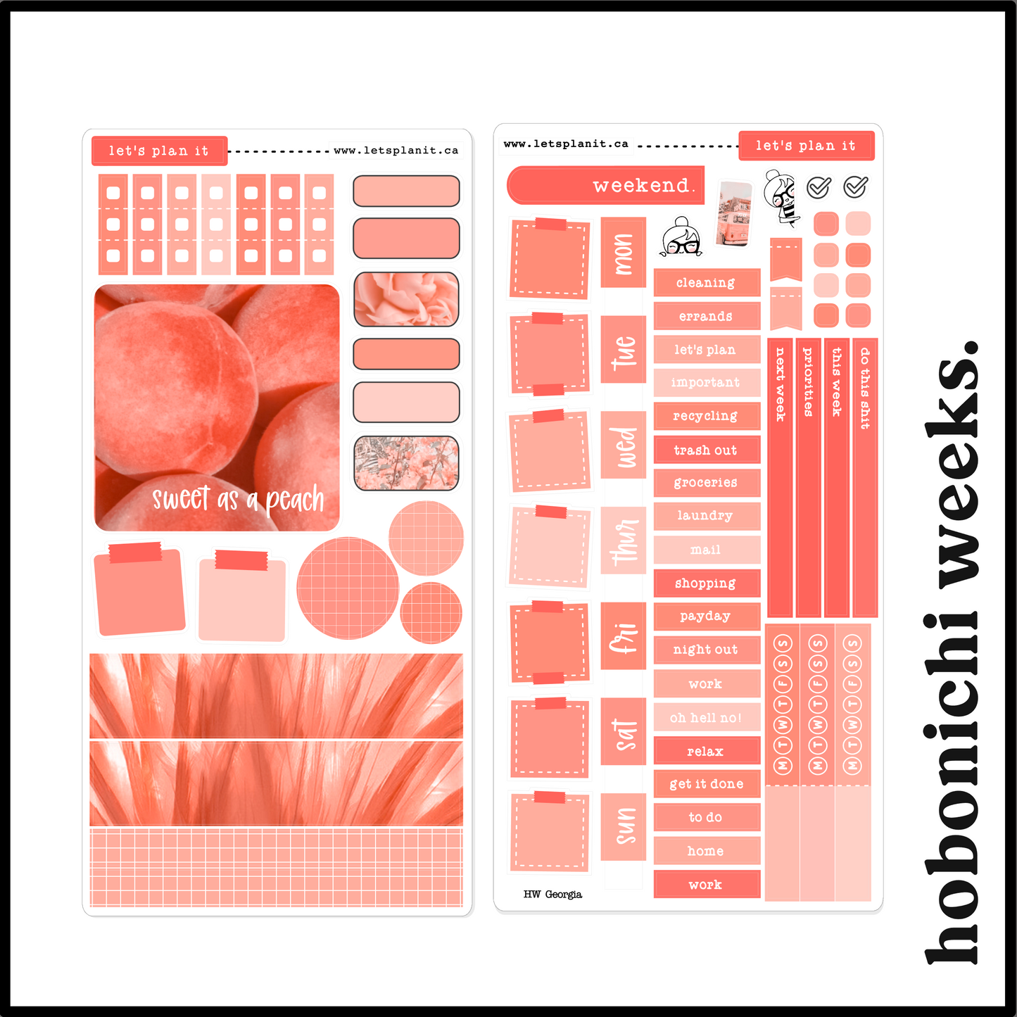 GEORGIA COLLECTION | Weekly Kits