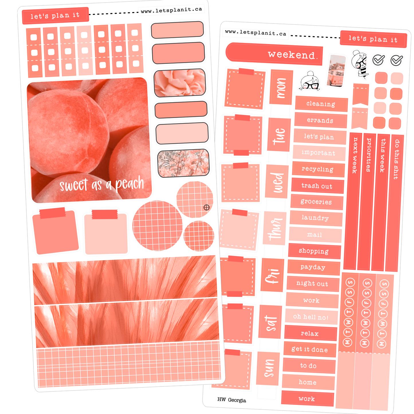 GEORGIA COLLECTION | Weekly Kits