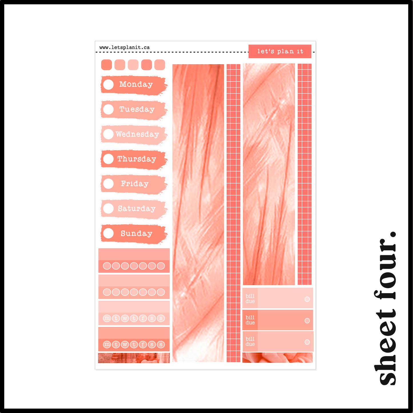 GEORGIA COLLECTION | Weekly Kits
