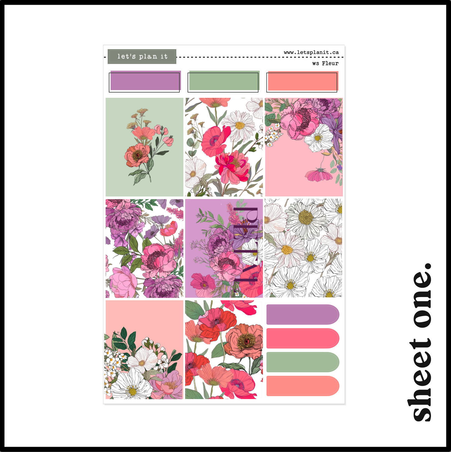 FLEUR COLLECTION | Weekly Kits