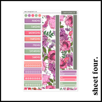 FLEUR COLLECTION | Weekly Kits