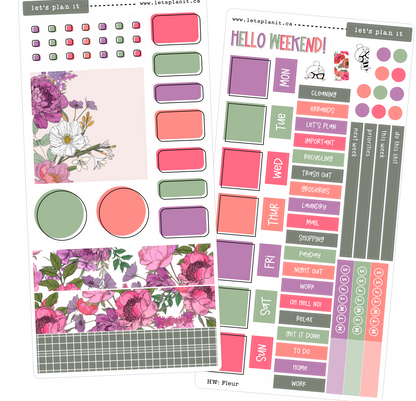 FLEUR COLLECTION | Weekly Kits