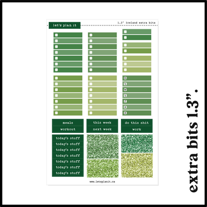 IRELAND COLLECTION | Weekly Kits