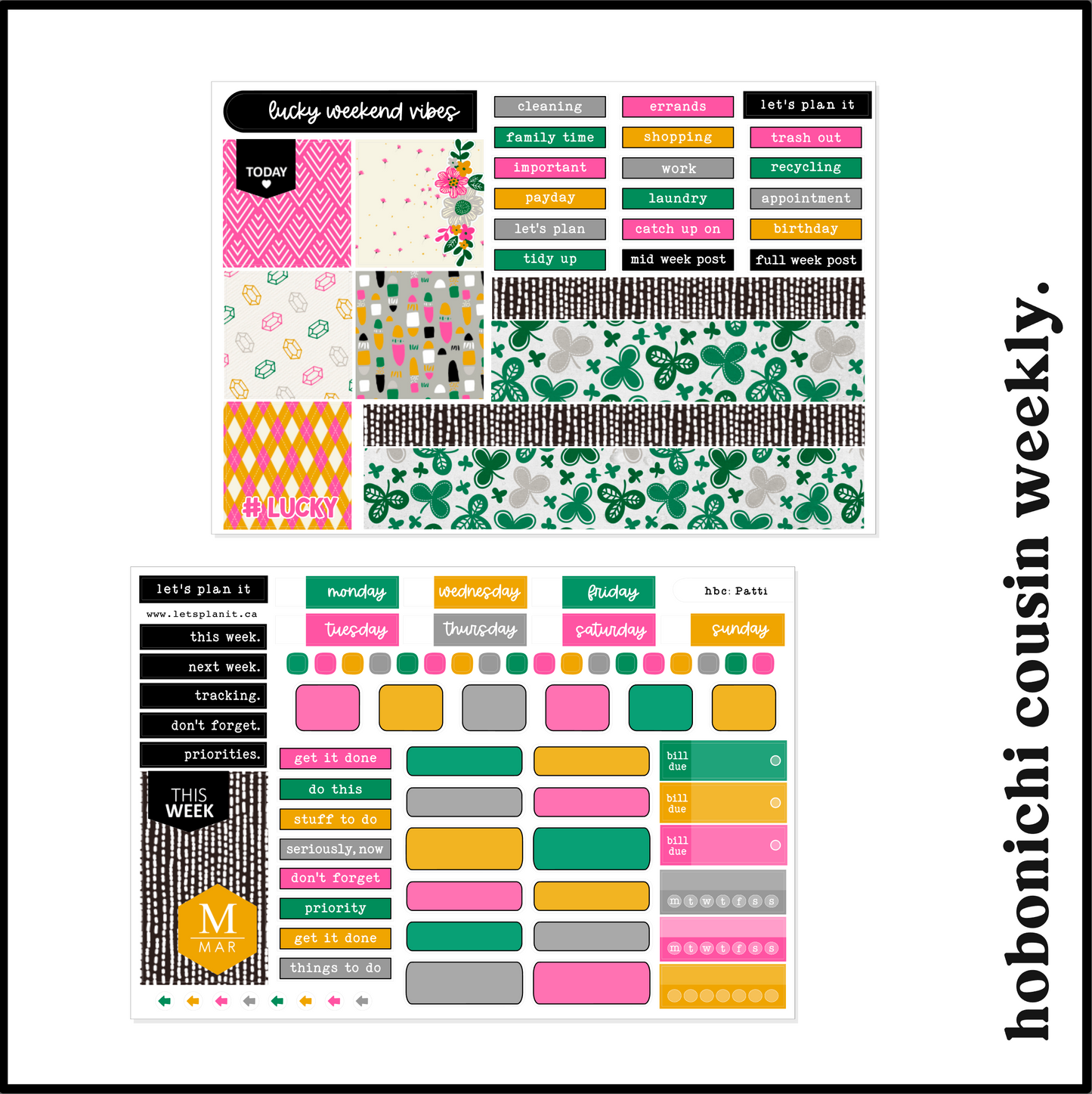 PATTI COLLECTION | Weekly Kits