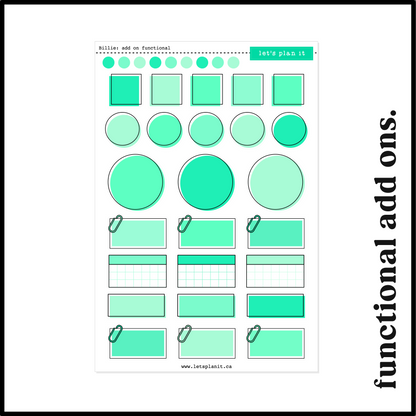 BILLIE COLLECTION | Weekly Kits