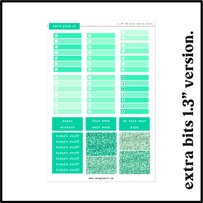 BILLIE COLLECTION | Weekly Kits