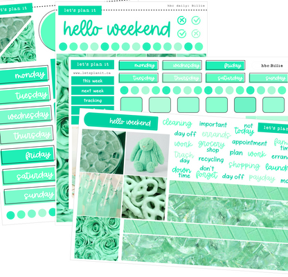 BILLIE COLLECTION | Weekly Kits
