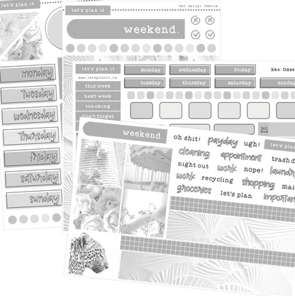 ODETTE COLLECTION | Weekly Kits